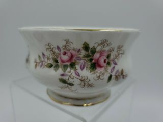 Vintage Royal Albert Lavender Rose Bone China England 1961 Open Sugar Bowl