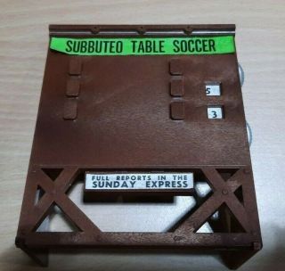 Vintage Subbuteo - Match Score Recorder - Set 