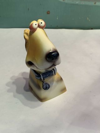 Vintage Ceramic Dog Eyeglass Holder