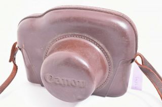 Vintage Canon Camera Leather Case For Canon P 715843
