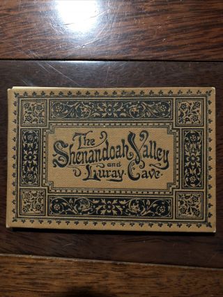 Antique: Adolph Witteman’s Souvenir Booklet The Shenandoah Valley And Luray Cave