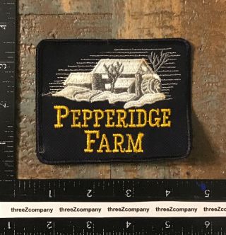 Vintage Pepperidge Farm Farming Company Logo Patch