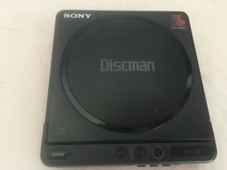Vintage 1989 Sony Discman D - 4 Personal Compact Disc Player -