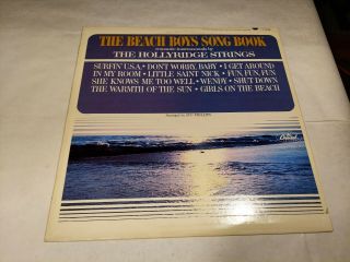 The Beach Boys Song Book By The Hollyridge Strings Vintage Vinyl 1964 Capitol Lp