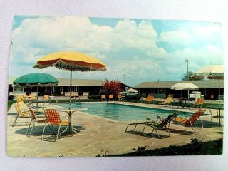 Vintage Postcard Cumberland Motel On Us 41 Manchester Tennesse
