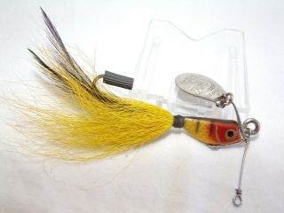 Vintage Heddon Spinfin 2 Fishing Lure Geprch 1
