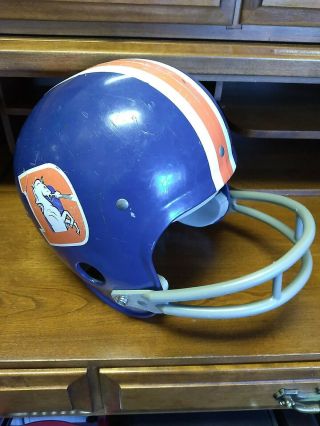 Vintage Rawlings Denver Broncos Hnfl Football Helmet Size Small
