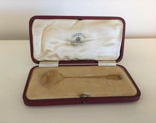 Mappin & Webb Vintage Antique Empty Spoon Box Case