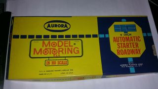 Vintage Aurora Model Motoring Ho Scale Automatic Starte 1507