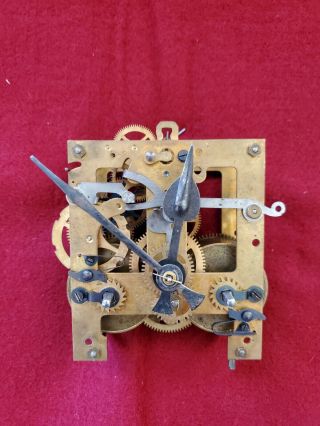 Antique German Gustav Becker (GB) P42 Movement for Parts/Repairs 3