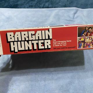 Bargain Hunter Shopping Board Game Milton Bradley Vintage 1981 COMPLETE 2
