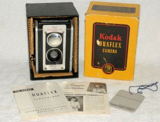 Vintage Kodak Duaflex Ii Film Camera Kodet Lens
