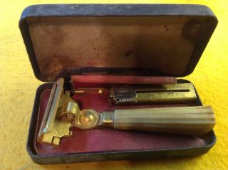 Vintage Schick Injector Safety Razor W/ Schick Injector And Box