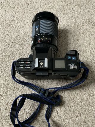 Minolta Maxxum 7000 35mm SLR Film Camera,  Lenses Case and Strap (RARE ANTIQUE) 3
