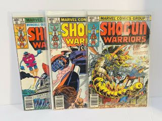 Shogun Warriors Marvel Comics - 13 Issues Near Complete Set 1978 Vintage