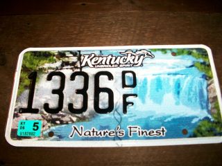 Kentucky Unbridled Spirit License Plate Nature 