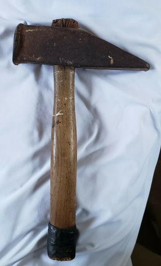Vintage Blacksmith Hammer,  3 Pounds,  Has Some Wear,  Actual Age Unknown.