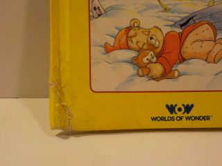 N Vintage 1980s World of Teddy Ruxpin Tape & Book Lullabies 2