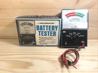 Vintage Micronta Radio Shack Battery Tester 22 - 030