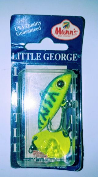 Vintage Manns Little George Fishing Lure - 1oz.