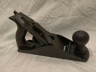 Old Vintage Antique Bailey No.  4 Wood Plane,  Pre - Stanley.  Well Good Edge.