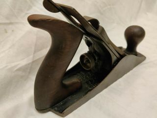 Old Vintage Antique Bailey No.  4 Wood Plane,  pre - stanley.  well good edge. 3