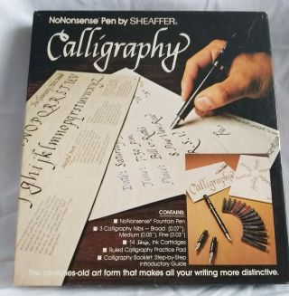 Vintage Calligraphy Nonsense Pen By Sheaffer No.  72261