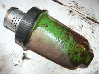 Vintage Oliver 1850 Gas Row Crop Tractor - Hydraulic Filter Hsng & Spring - 1969