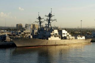 Us Navy Usn Guided - Missile Destroyer Uss Halsey (ddg 97) D1 8x12 Photograph