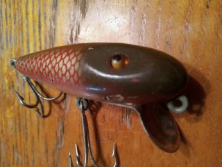 Vintage Creek Chub River Scamp Wooden Fishing Lure Rare