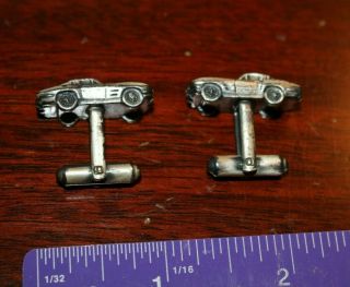 Vintage 1963 Chevrolet Corvette Sting Ray Coupe Balfour Cuff Links