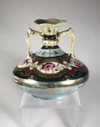 Royal Kinran Nippon Vase/urn Gorgeous Antique