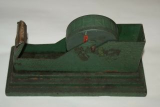Very Rare Vintage Antique Heavy Cast Iron Scotch 3M Tape Dispenser Industrial 3