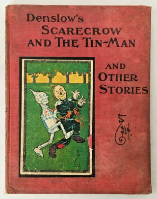 Scarecrow And The Tin - Man,  Antique Children 