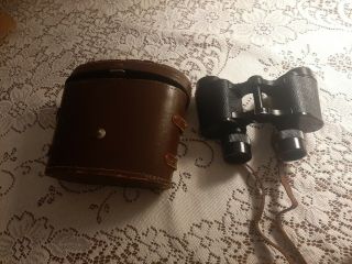 Vintage Wuest Japanese Binoculars 6 X 30 With Case