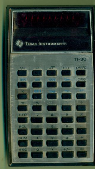 Texas Instruments Ti - 30 Vintage 70 