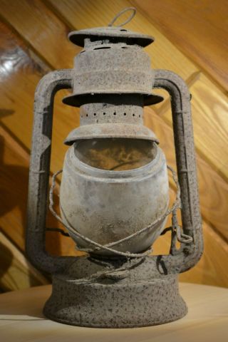 Vintage Rusty Metal Lantern Country Rustic Farmhouse Decor Barn Find 2