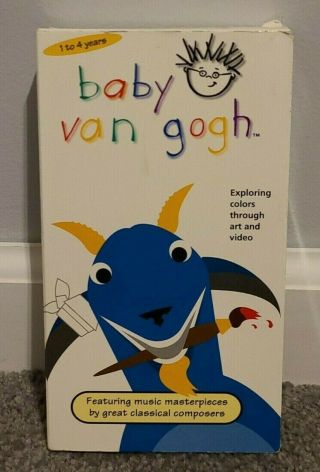 Baby Einstein - Baby Van Gogh (vhs Tape,  2000) Vintage - 1 To 4 Years Old