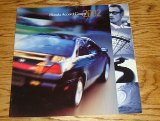 2002 Honda Accord Coupe Deluxe Sales Brochure 02 Lx Ex V - 6