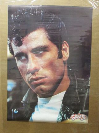 Grease Vintage Poster John Travolta Actor 1978 Inv 2442