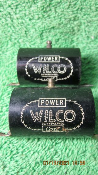 Wilco Antique Model Engine Ignition Coils Airplane Aircraft Tether Car U - Control