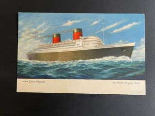 Rms Queen Elizabeth - Cunard Line | 1950 Abstract Log