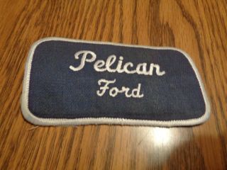 Vintage Pelican Ford Uniform Patch 2 - 3/8 " X 4 - 1/2 " M9