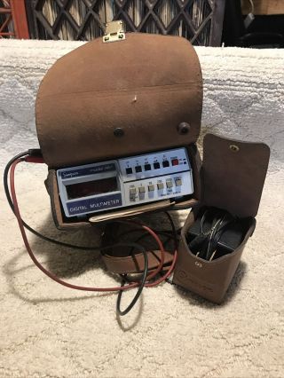 Simpson Model 461 Digital Multi Meter With Leather Case
