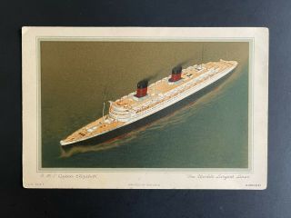 Rms Queen Elizabeth - Cunard White Star Line | 1949 Abstract Log