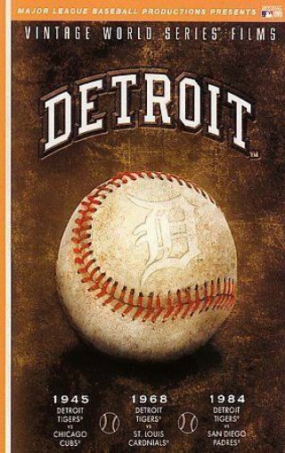 Vintage World Series Films: Detroit Tigers (dvd,  2007)