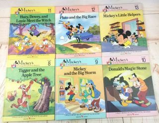 Walt Disney Mickey ' s Young Readers Library Book Set 1 - 19,  8 Fun to Learn Books 3