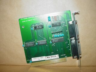 Vintage 80 Data Pc Game Control Adapter Isa Slot In