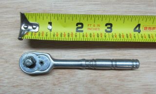 Snap On Vintage 1/4 " Drive Ratchet Mv70 For Repair,  Parts,  Or Display