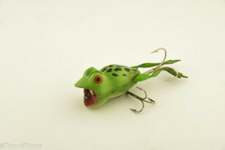 Vintage Weedless Jensen Frog Legs Antique Fishing Lure